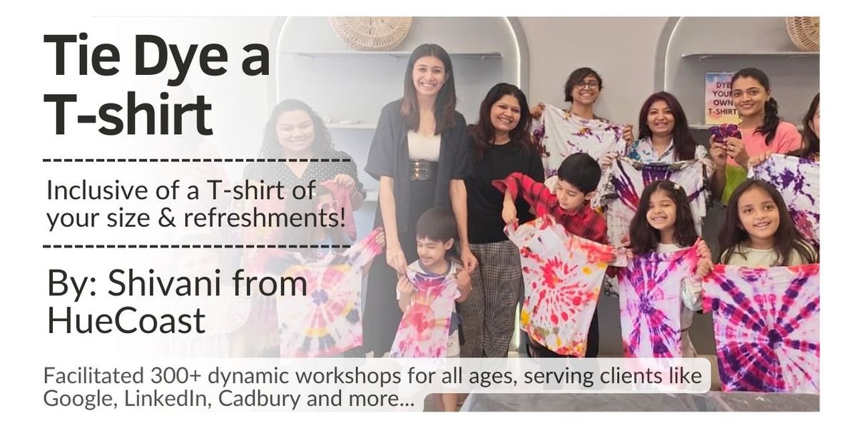 Tie Dye a T-shirt\/Tote Workshop (Kids)