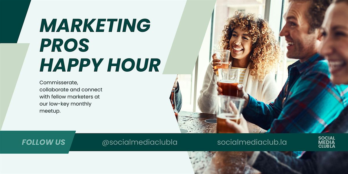 Marketing Professionals Networking Happy Hour