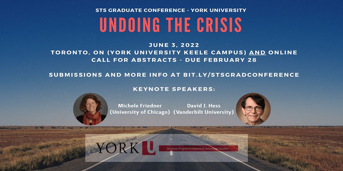 STS Graduate Conference YorkU 2022 York University, Toronto, ON