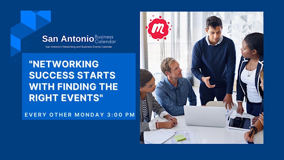Networking Success Starts With Finding The Right Events