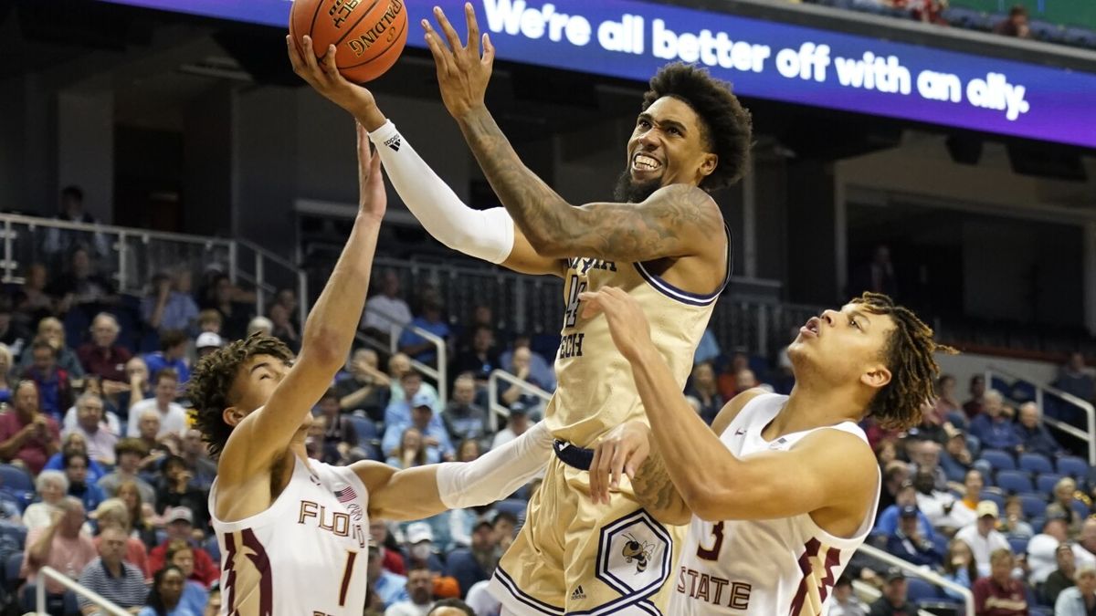 Florida State Seminoles at Georgia Tech Yellow Jackets Mens Basketball