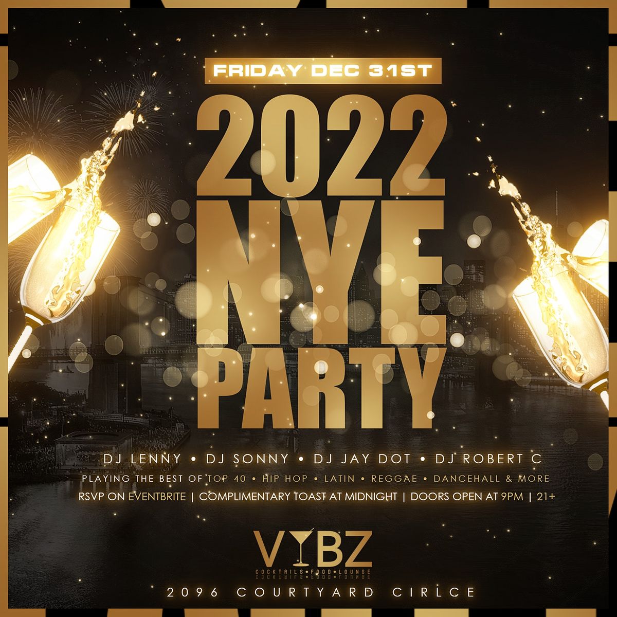 new year party 2022 near me