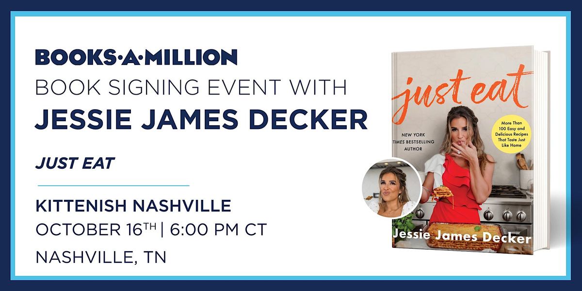 BooksAMillion "Just Eat" Signing Event with Jessie James Decker