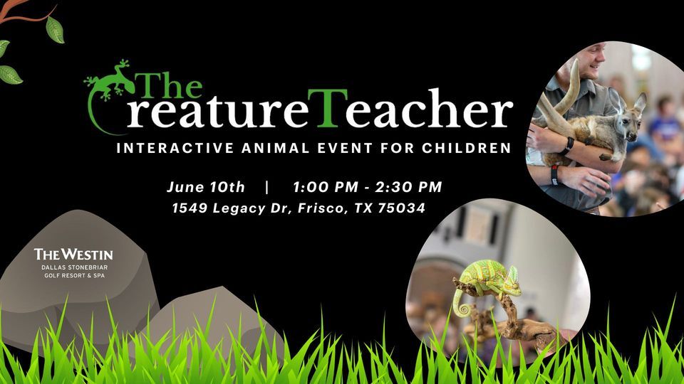 Creature Teacher Interactive Childrens Animal Event at The Westin