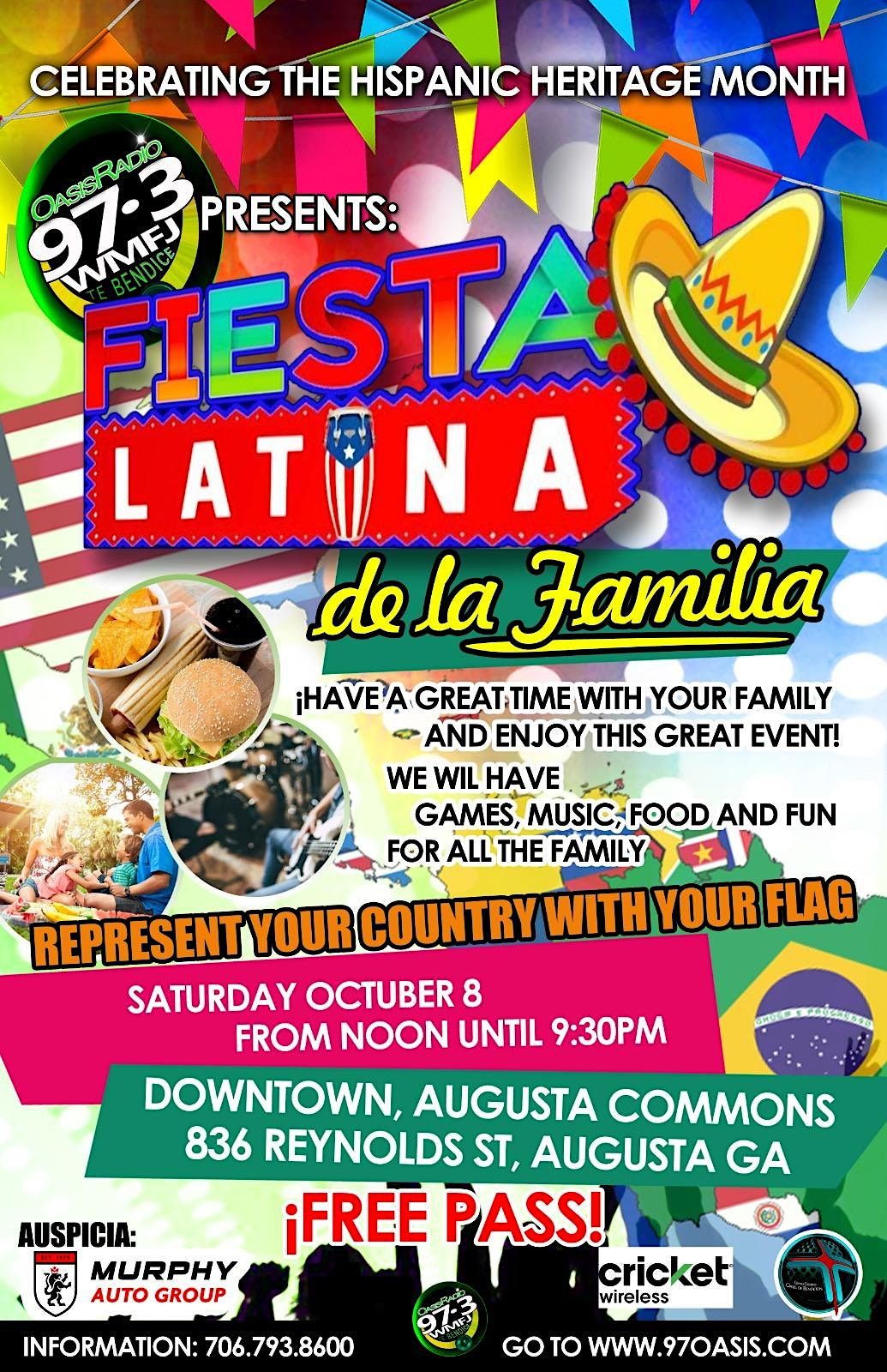 Fiesta Latina de la Familia / Hispanic Festival Augusta Common