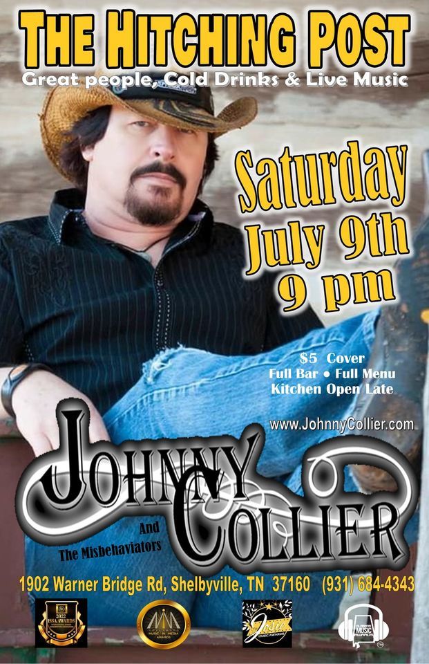 The Hitching Post Presents Johnny Collier & The Misbehaviators | The ...