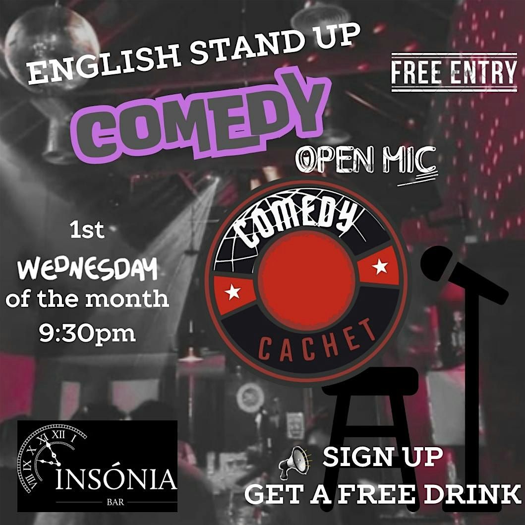 ENGLISH STAND UP COMEDY OPEN MIC @Aveiro