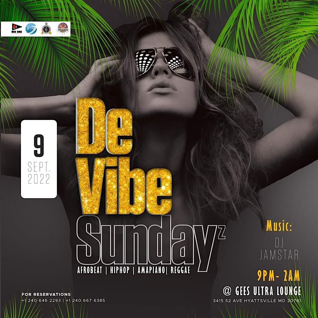 DE VIBE SUNDAY