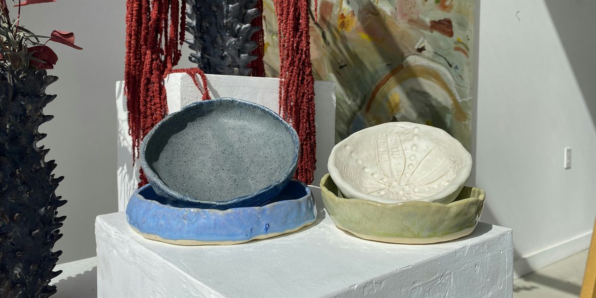 Build A Bowl Pottery Class - Beginners Ceramics Workshop