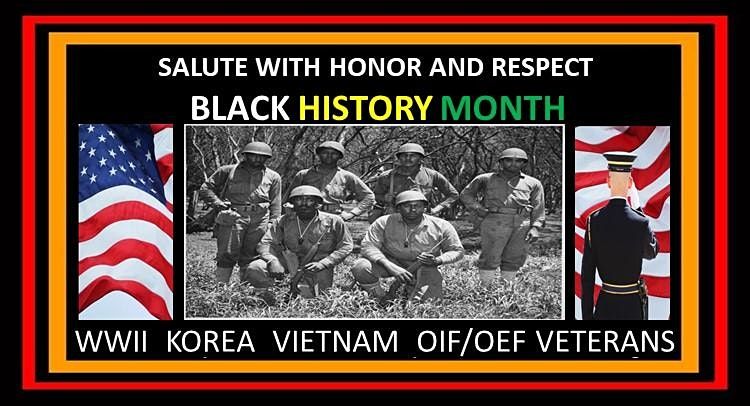 Salute With Honor And Respect - Black History Month | Pannell Community ...