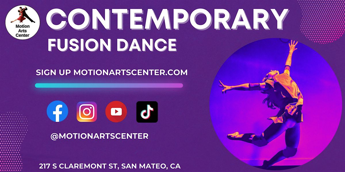 Contemporary Fusion Dance Class in San Mateo