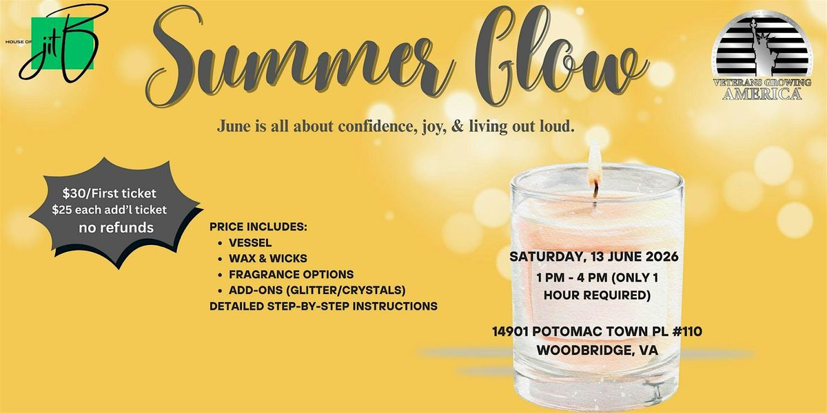 Summer Glow: Candle Making Experience