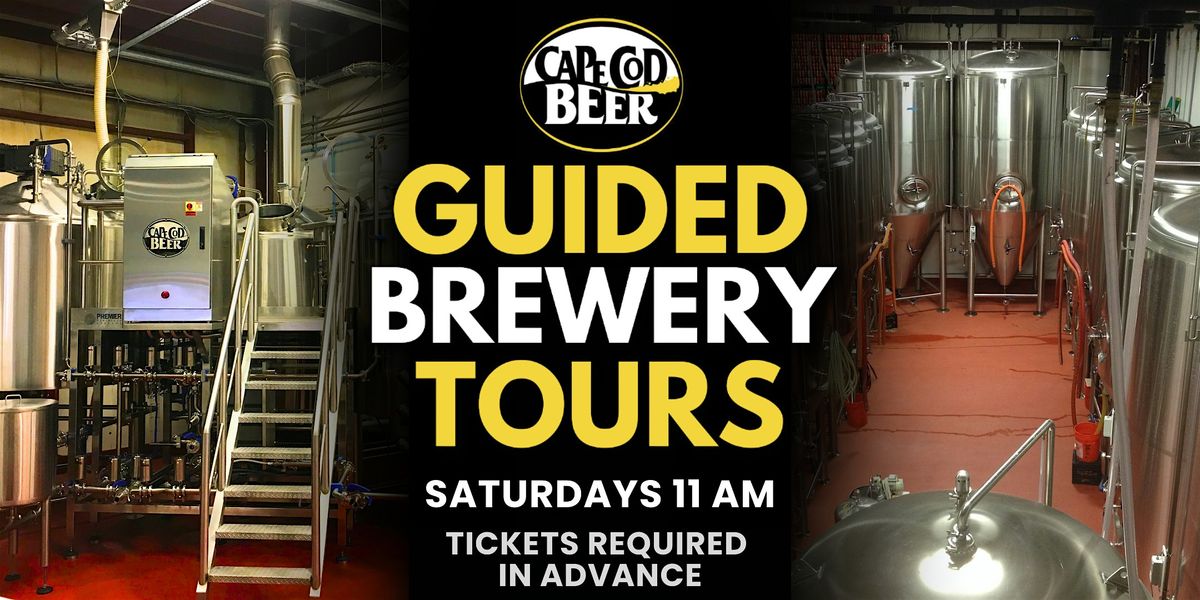 Cape Cod Beer Guided Brewery Tour and Tasting!