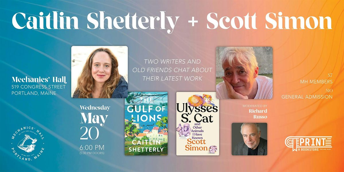 Caitlin Shetterly & Scott Simon in Conversation w\/ Richard Russo
