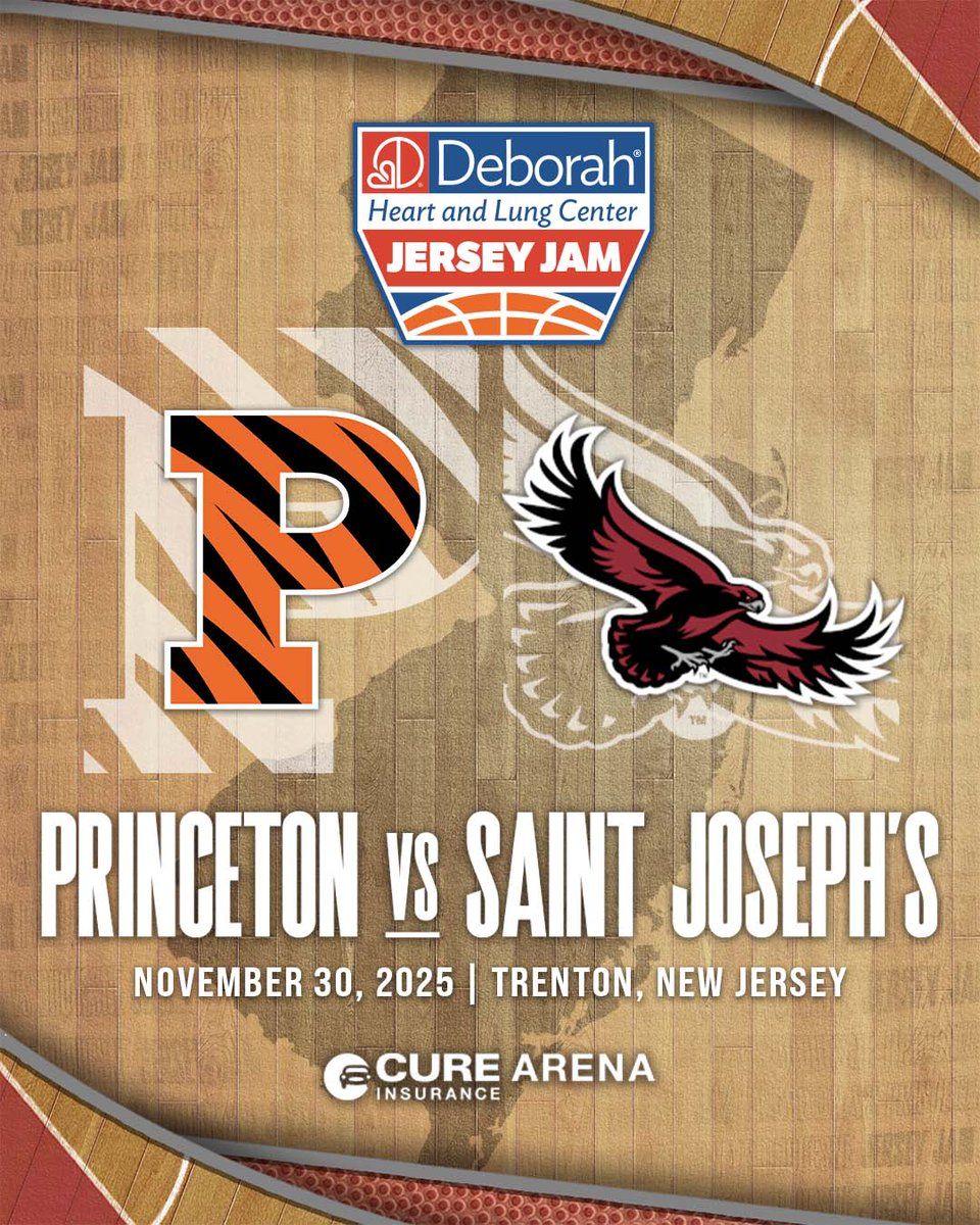 Jersey Jam: Princeton Tigers vs. Saint Joseph's Hawks