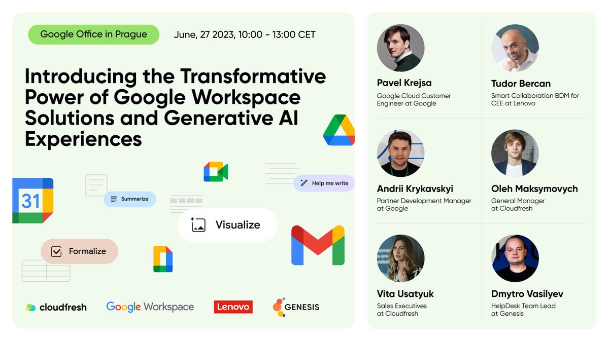Transformative Power of Google Workspace Solutions and Generative AI