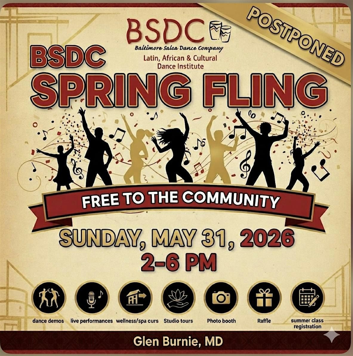 Spring Raffle Art BSDC Spring Fling Community Celebration at BSDC Latin, African ...