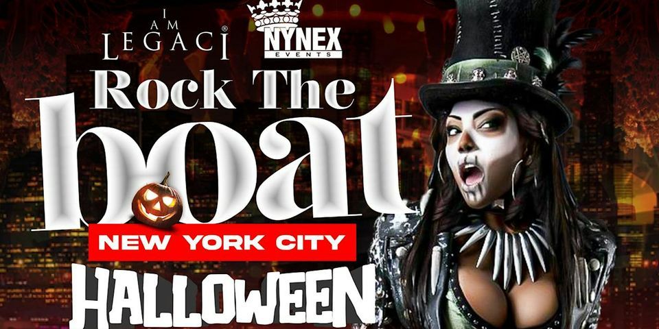 ROCK THE BOAT NEW YORK CITY HALLOWEEN BOAT RIDE 2024 | 1 Marina Road ...