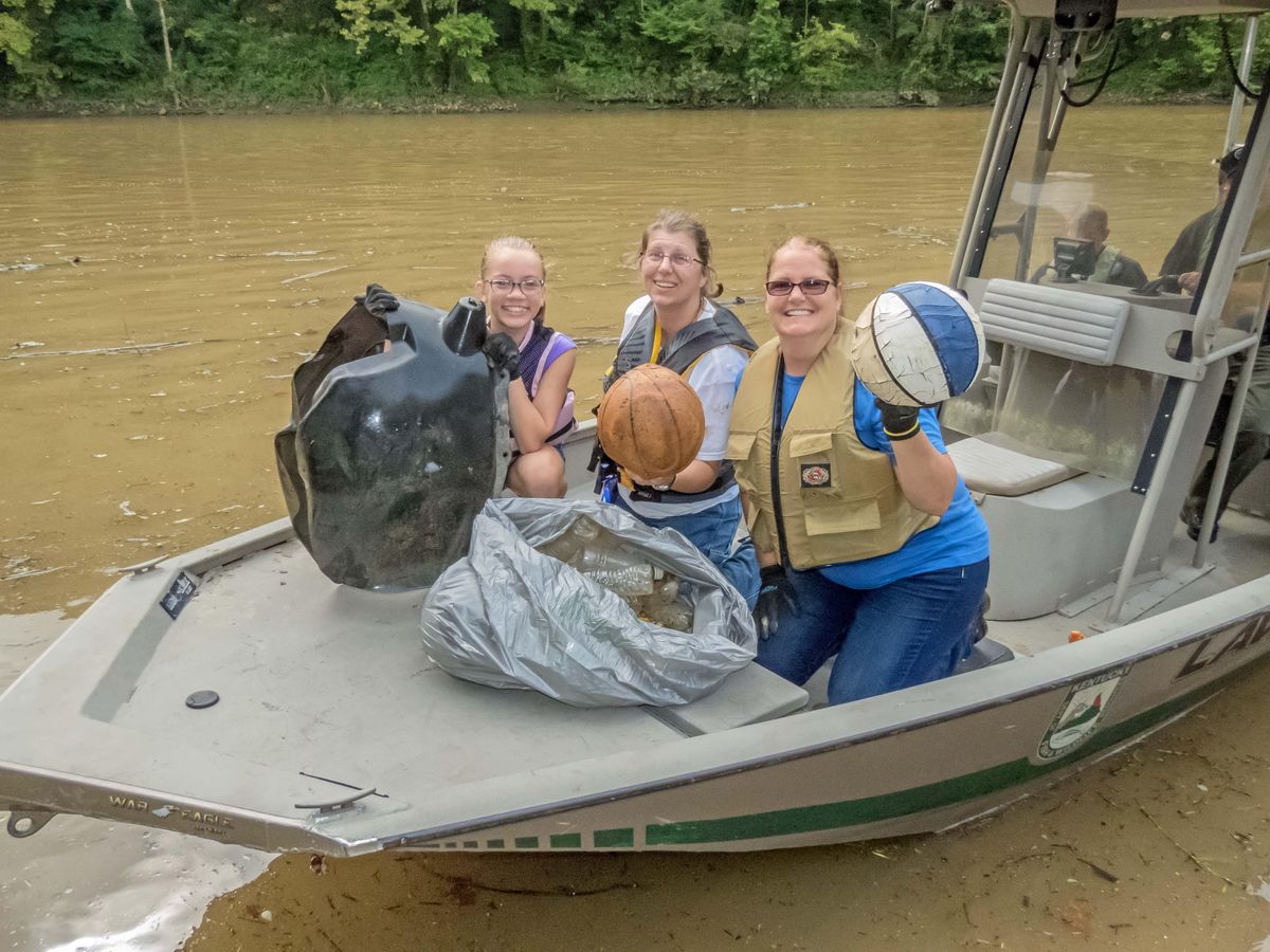 Kentucky River Clean Sweep 2022 at Clays Ferry Boat Dock, Lexington ...