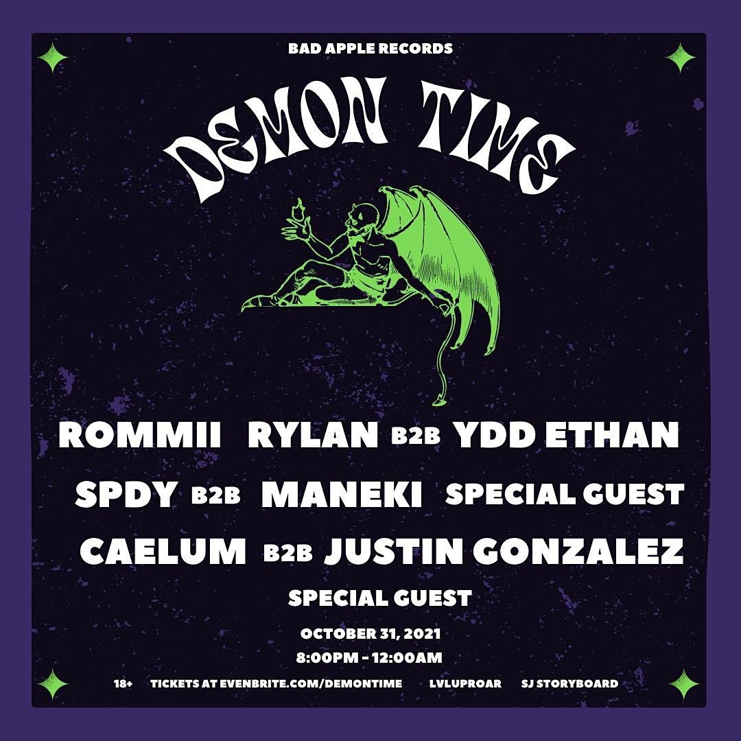 Demon Time At Lvluproar Lvl Uproar Brewing Company San Jose Ca October 31 To November 1