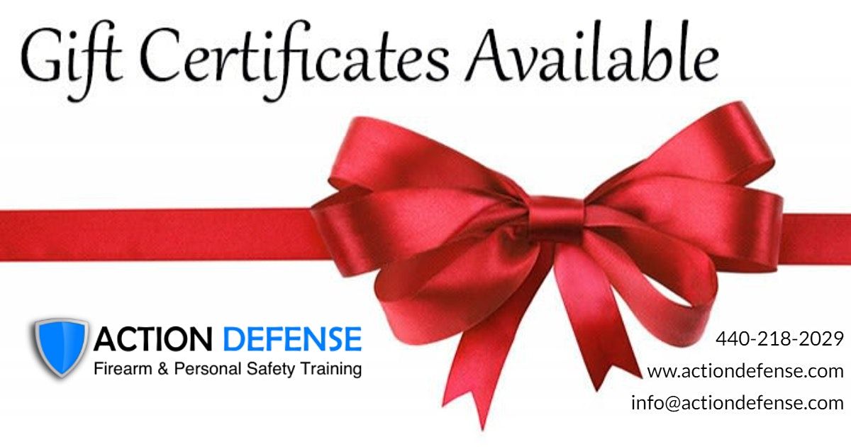 GIFT CERTIFICATE For 1 CCW Class