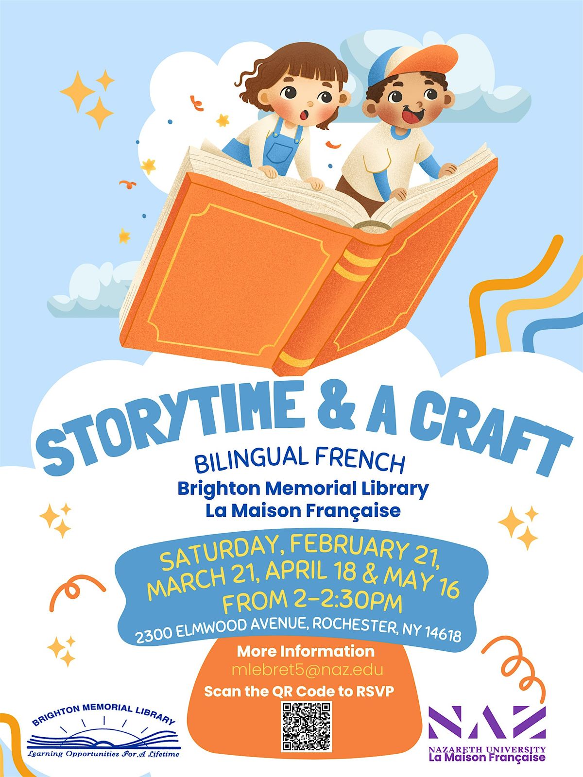 Bilingual French Story and A Craft