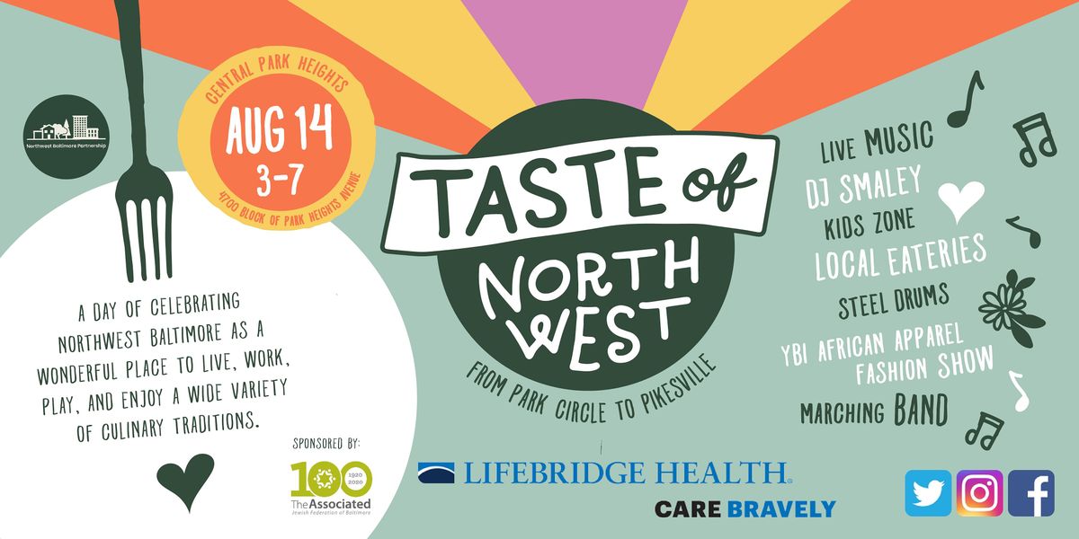 Taste of Northwest Festival 2022 Central Park Heights, Baltimore, MD