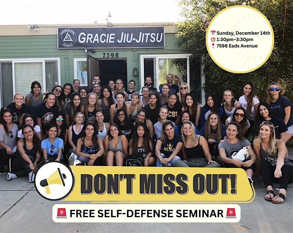 FREE SELF-DEFENSE SEMINAR