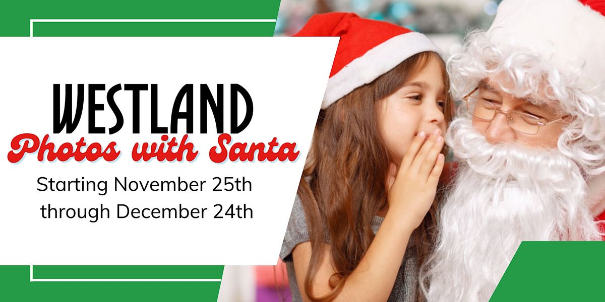 Photos with Santa @ Westland Mall