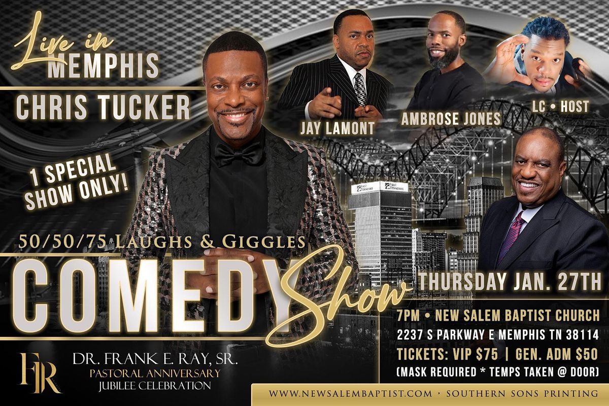 Comedian Chris Tucker & Friends Celebrating Dr. Frank Ray Live In 