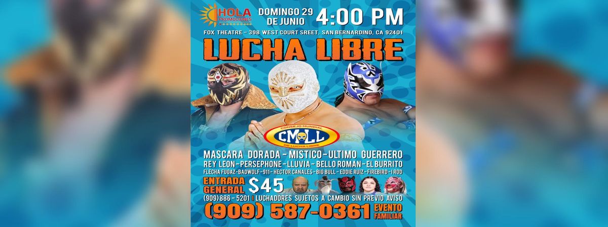 LUCHA LIBRE EN SAN BERNARDINO 