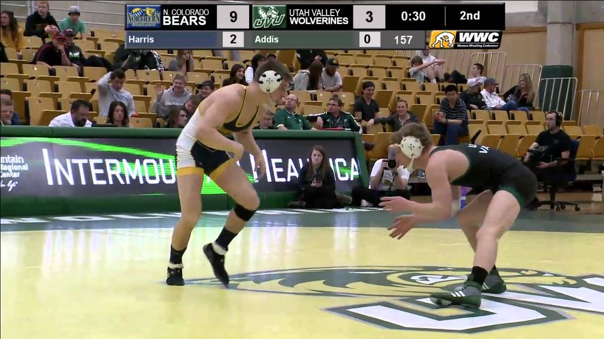 Northern Colorado Bears Wrestling vs. Utah Valley Wolverines