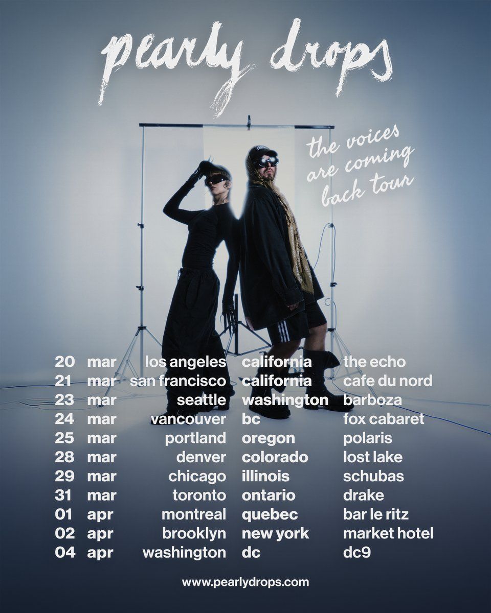 Pearly Drops at Cafe Du Nord at Swedish American Hall