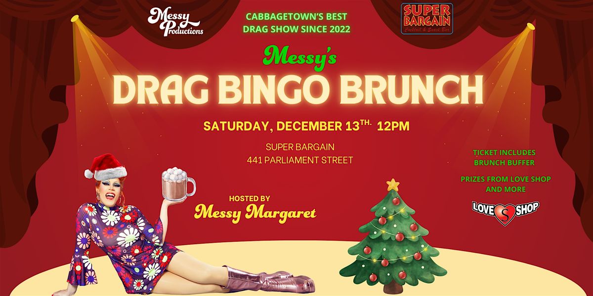 Messy's Drag Bingo Brunch @ Super Bargain