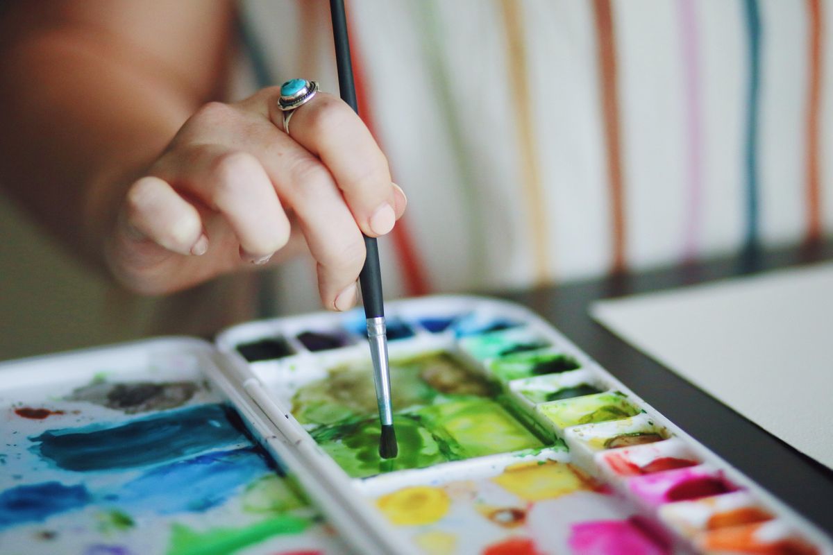 No Stress Watercolor Painting