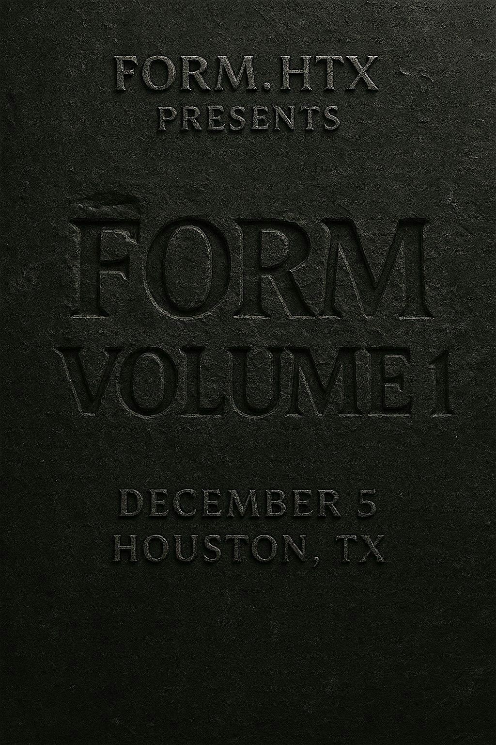 FORM VOL.1 - A Fashion Exhibition