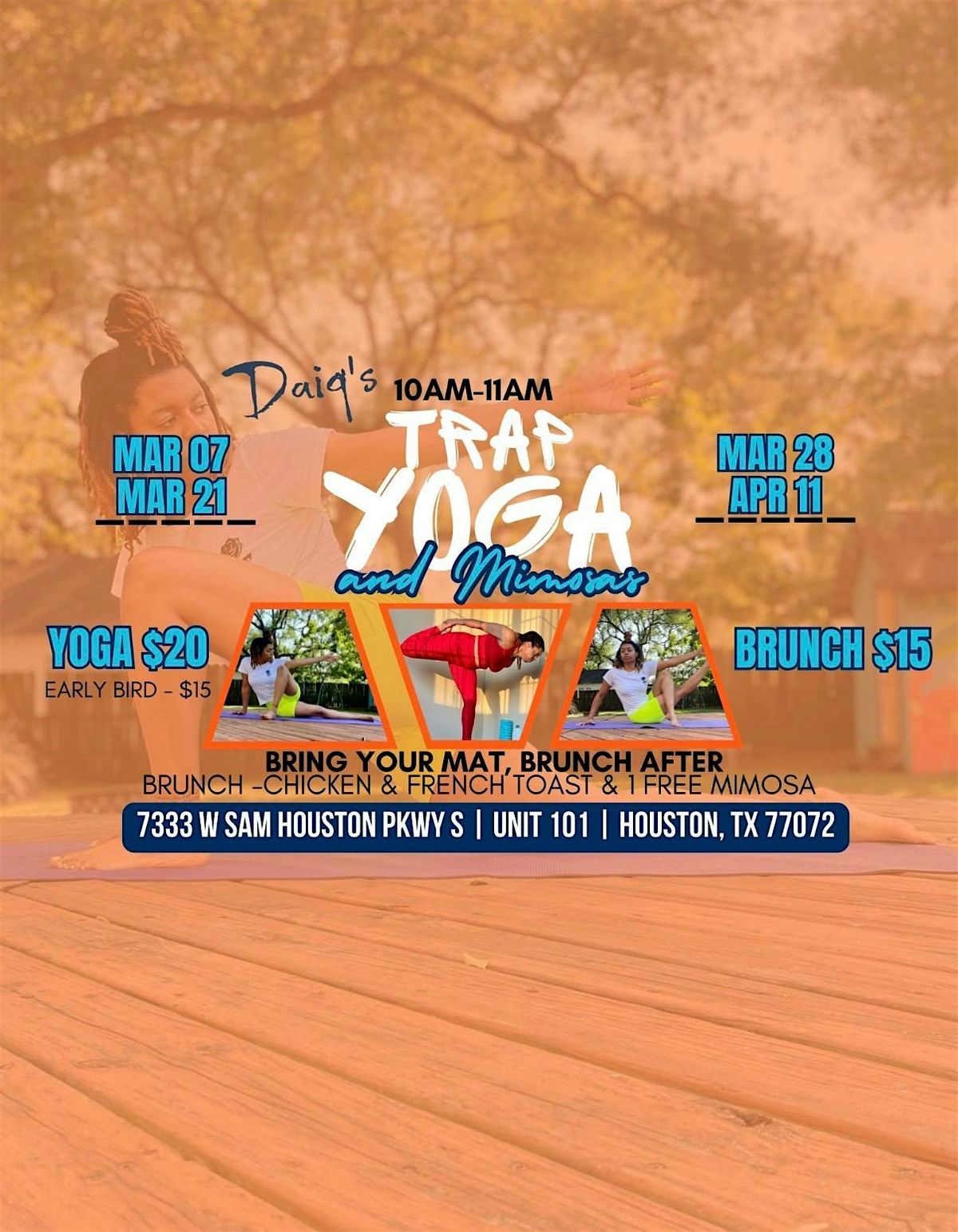 TRAP YOGA & MIMOSAS