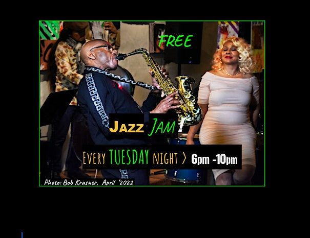 FREE Live Jazz Jam - Every TUESDAY night! -Jorei Jazz 2! Series