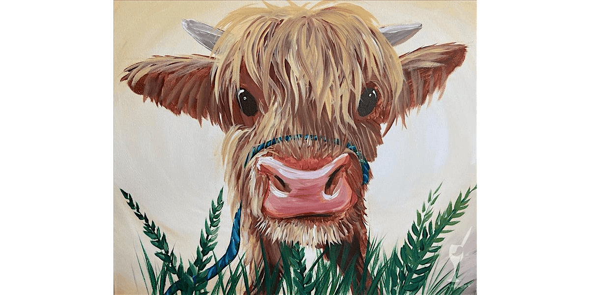Fuzzy Cow - Paint and Sip in Austin | Classpop!\u2122