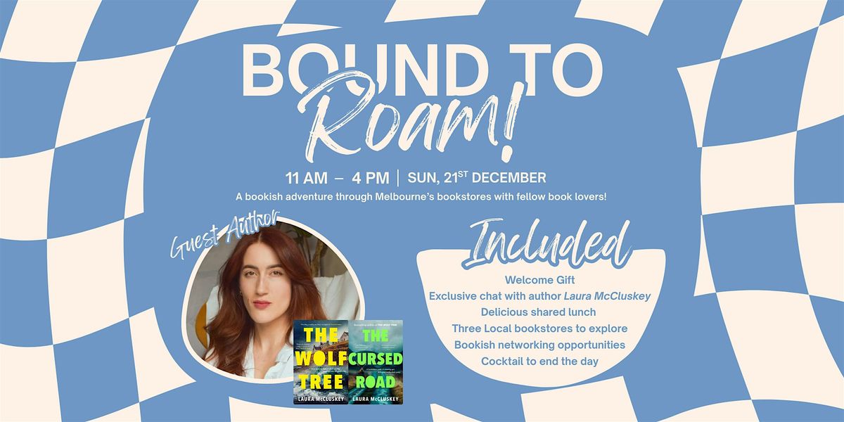 BOUND TO ROAM - Melbourne Bookcrawl