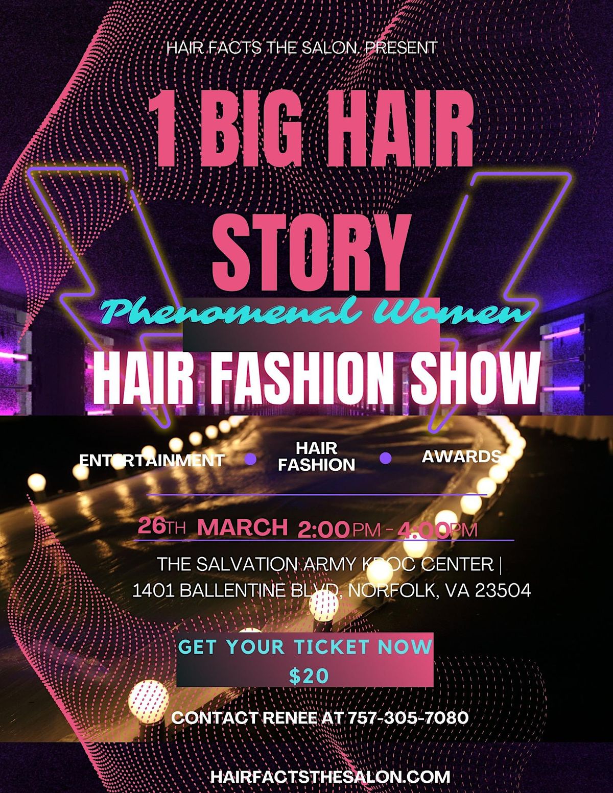 HAIR FACTS THE SALON PRESENTS 1 BIG HAIR STORY The Kroc Center