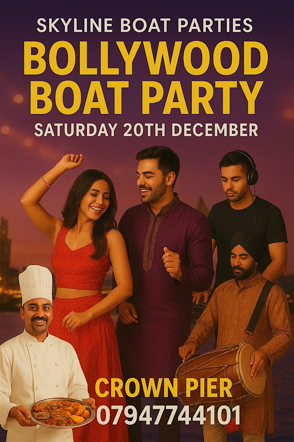 Bollywood boat party free after party food on sale Flash Sale