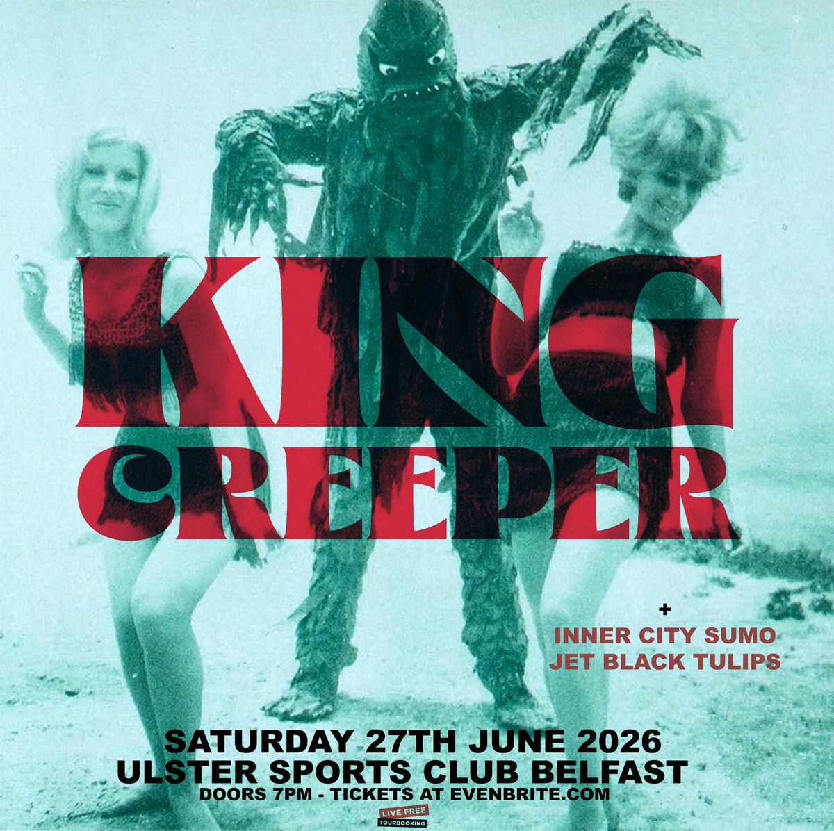 King Creeper, Inner City Sumo, Jet Black Tulips at Ulster Sports 27\/6\/26