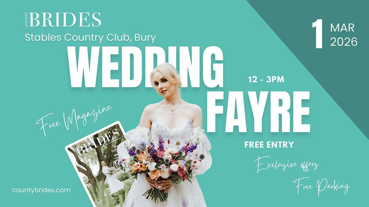 Stables Country Club Wedding Fayre Hosted by County Brides