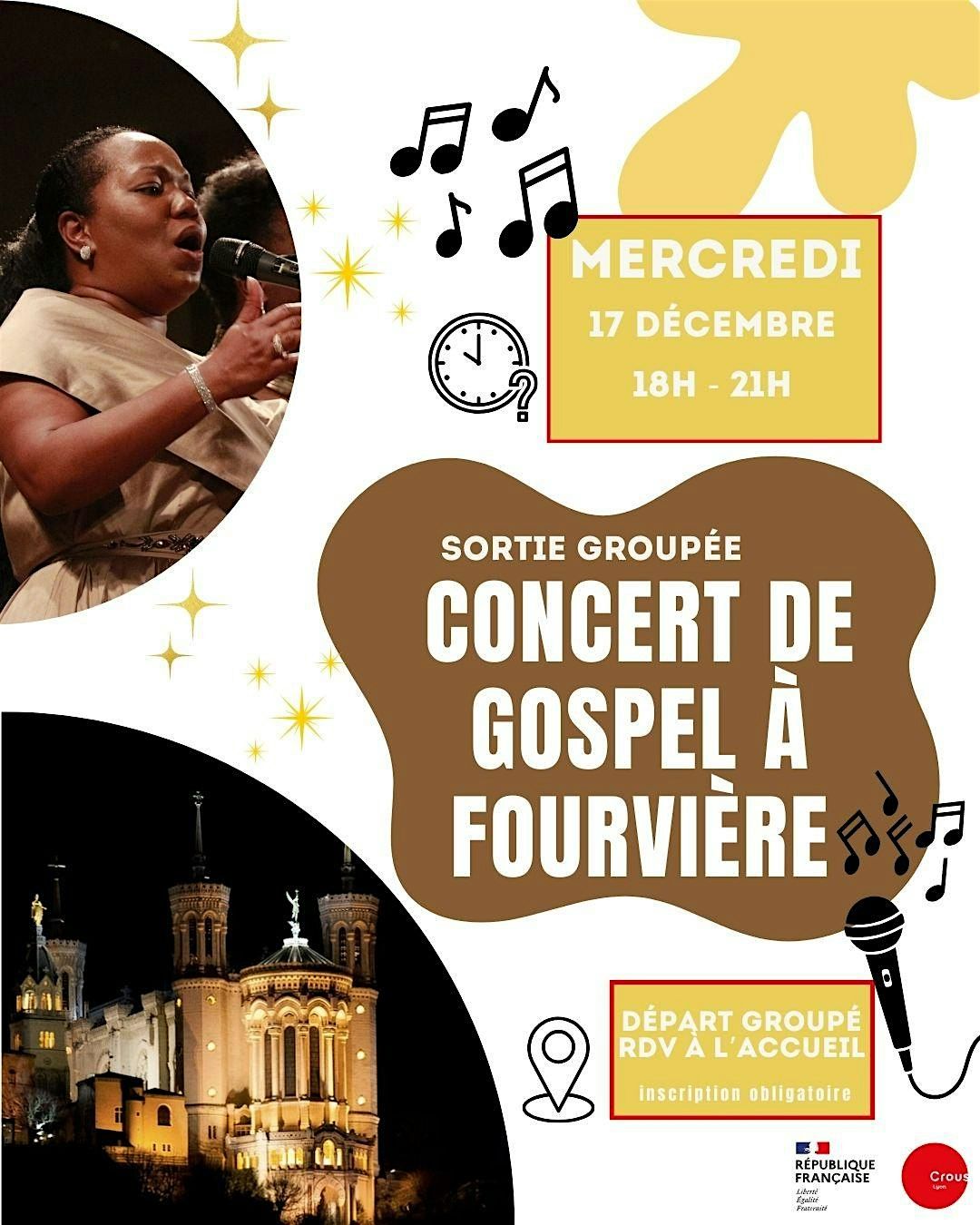 Concert Gospel \u00e0 Fourvi\u00e8re