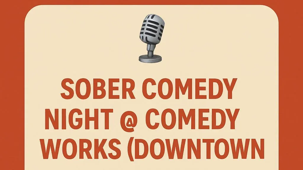 \ud83c\udfa4\ud83d\ude02 Sober Comedy Night - Derrick Stroup!