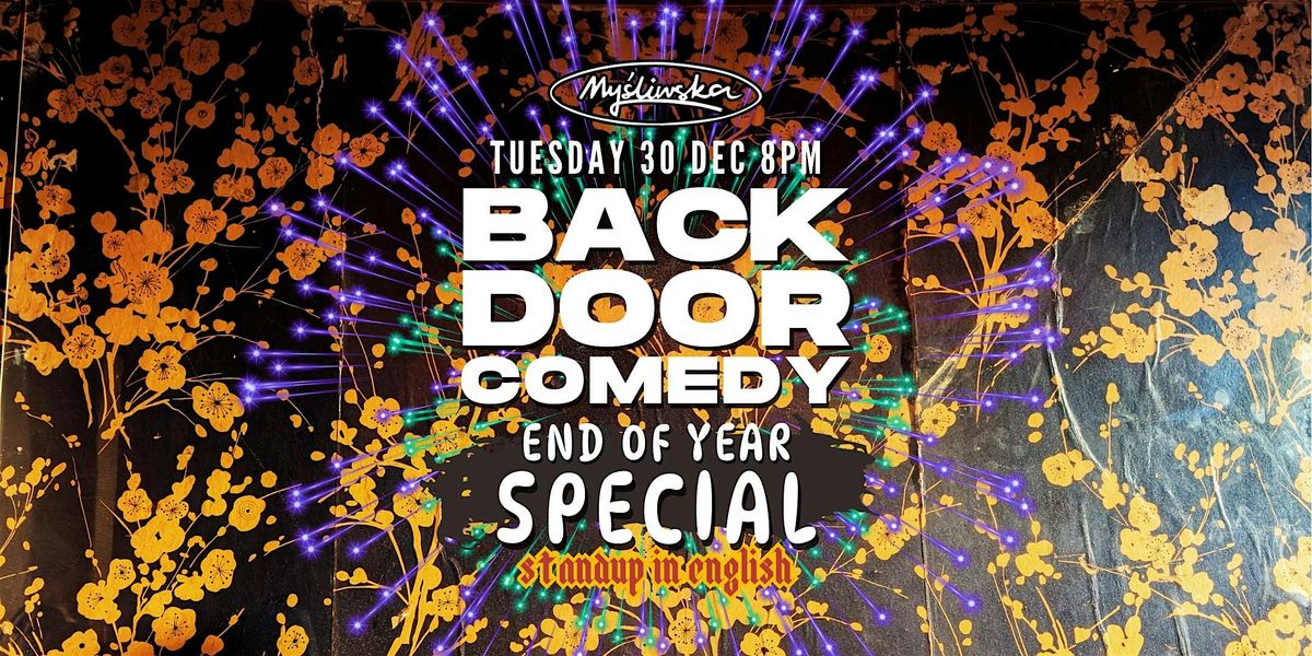 Back Door Comedy: End of Year Special Standup in English Xberg