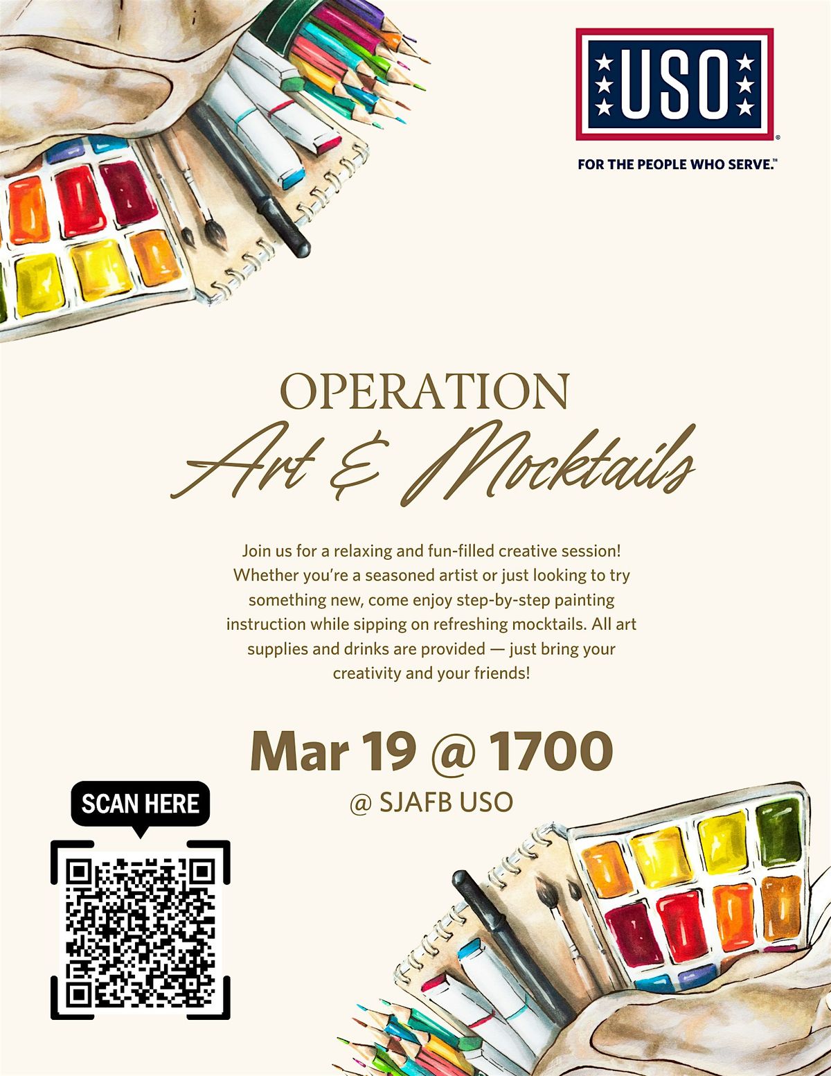 Operation: Art and Mocktails