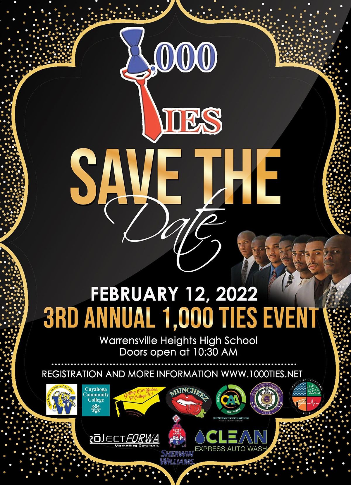 Warrensville Heights Christmas Party 2022 1,000 Ties Warrensville Heights 2022 | Warrensville Heights High School |  February 12, 2022