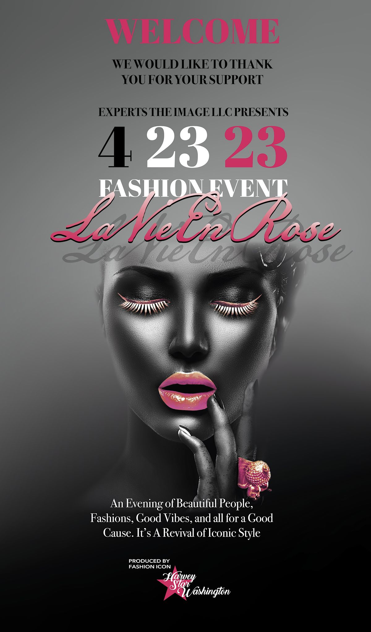 4 23 23 FASHION EVENT ( LA VIE EN ROSE ) SUNDAY APRIL 23RD 2023